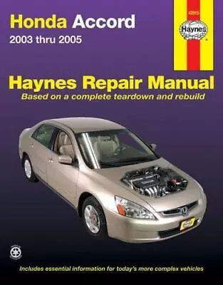 Honda Accord 2003-2005 (Haynes Automotive Repair Manual) John H. HaynesRobert • $25.64