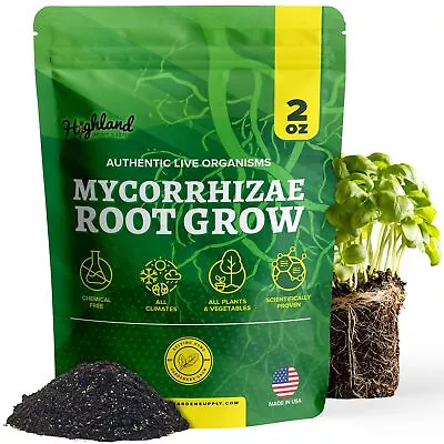 Mycorrhizal Fungi Root Grow All Natural Mycorrhizae For Plants Myco Ultra Soi... • $18.50
