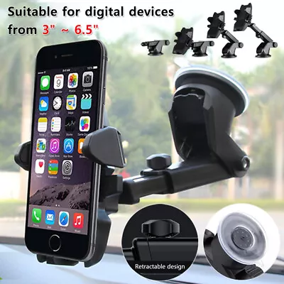 Universal 360° Gravity Car Phone Holder Windscreen Dashboard Mount Stand Cradle • $11.79