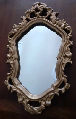 £35 • Buy Stunning, Vintage, Large Gold/Gilt Metal Framed Mirror Baroque/Roccoco Style.