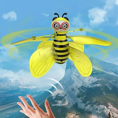 $20.19 • Buy Kids Drone RC Bee Induction Aircraft Infrared Sensing Hand Sensor Helicopter
