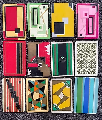 Art Deco Geometry Shape Pattern Vintage Retro Old Swap Cards Mixed Bulk Lot Set • $13.05