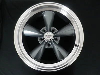 $596 • Buy   Holden Hq Wheels Set Of 4  2 X 17 X 7  + 2 X 17 X 8 Grey Machined + Lug Nuts