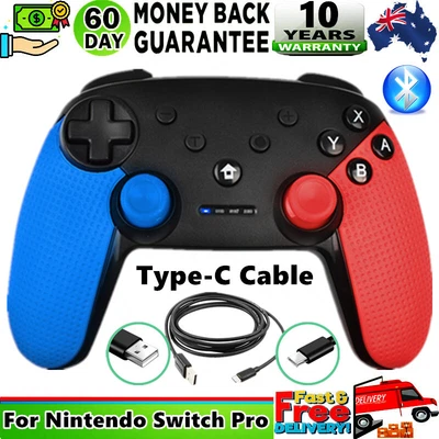 $22.99 • Buy Bluetooth Wireless Controller Gamepad For Nintendo Switch Pro Joystick & Cable