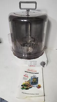 Sunbeam 4780-900 700W Electric Carousel Rotisserie Used And In Good Shape Works! • $19.99