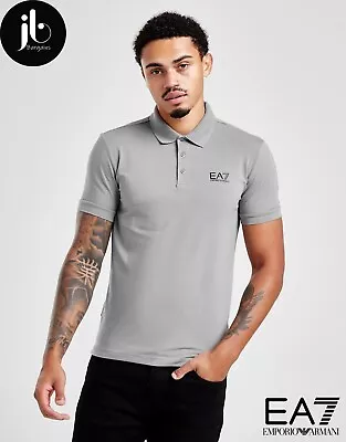 Emporio Armani EA7 Core Polo Shirt Grey Men's XL New With Tags RRP £75 • £40