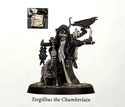 Age Of Sigmar Soulblight Gravelords Torgillius The Chamberlain Warhammer Quest • $21.75