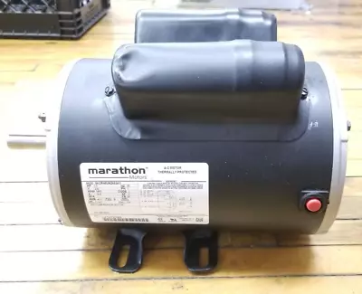 MARATHON MOTORS - 5KCR48UN2653AY Air Compressor Motor 3 Hp 3450 RPM • $189.99