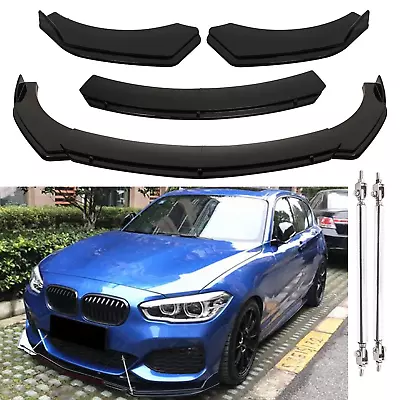 For 330i 335i 420i E90 Front Bumper Lip Splitter Spoiler Body Kit Glossy Rods • $69.99