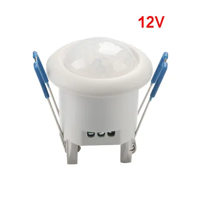 12V Mini Motion Sensor Switch Ceiling Mount PIR Infrared Movement Detector Op • $8.55