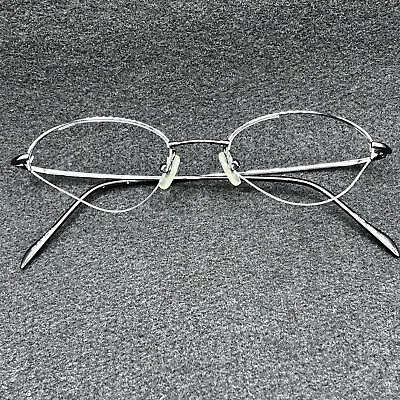 Marchon Flexon Select 1120 Half-Rim Eyeglasses Frame Gunmetal 48-20-140 Used • $22