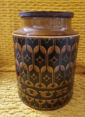 Vintage Hornsea Heirloom 1973 Large Flour Jar • £20