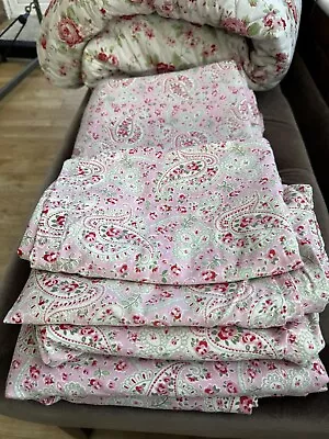 IKEA Rosali Cath Kidston Paisley Duvet Cover Matching Pillowcases . Shabby Chic • £24