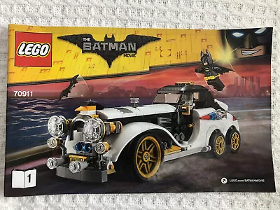 Lego Batman Movie The Penguin Arctic Roller 70911 2017 Complete DC Comics • $59.90