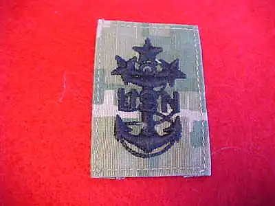 US Navy Type III Type 3 Green Digital  E-10 Patch For Cover - MCPON • $4.99