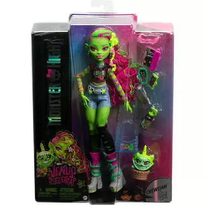 2024 Monster High G3 Venus McFlytrap Fashion Doll W/ Pet Chewlian Kids Ages 4+ • $30.01