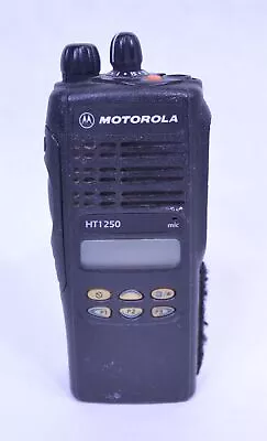 Motorola HT1250 Two-Ray Radio VHF 136-174 MHz + Used Battery AAH25KDF9AA5AN • $134.99