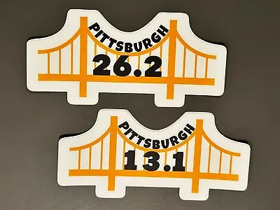 Pittsburgh Marathon & Half Marathon Weatherproof Vinyl Sticker • $3.99