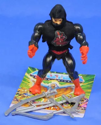 Masters Of The Universe Motu Vintage Ninjor Figure Complete W/comic He-man • $199.99