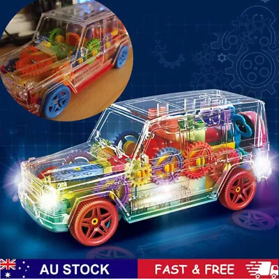 LED Light Music Cool Car 2 3 4 5 6 7 8 Year Old Age Boys Girl Kids Toys Gift AU • $21.99