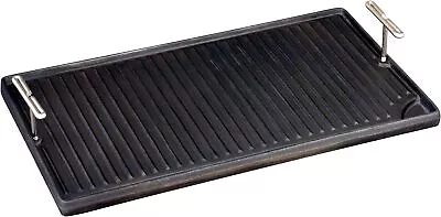 Camp Chef Reversible Pre-seasoned Cast Iron Griddle Cooking Surface 16  X 24  • $85.99