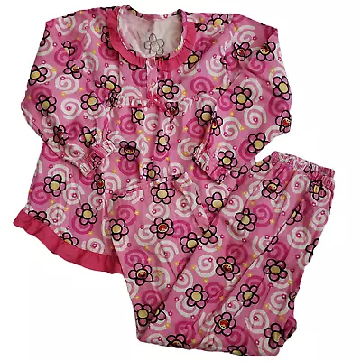 Girls Sesame Street Elmo Long Sleeve Pant Pajama Set 8-9  • $5.75