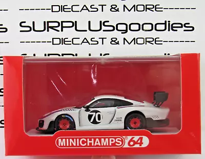 2022 Minichamps 1:64 2018 PORSCHE 935/19 Martini Racing #70 Item #643061103 • $27.95