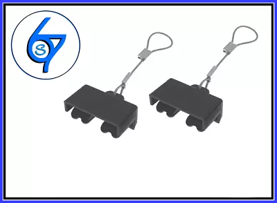$6.95 • Buy 2 X Dust Cap Black Anderson Plug Cover Style Connectors 50AMP Battery Caravan
