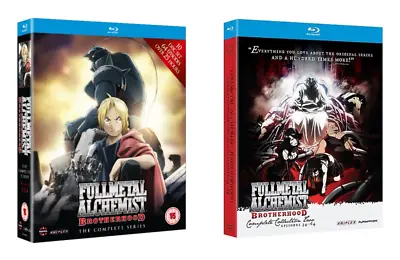 Fullmetal Alchemist: Brotherhood_Complete Series 1 & 2 [BLU-RAY] US Region 1 • $38.97