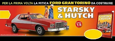 BUILD STARSKY & HUTCH FORD GRAN TORINO Model 1/8 #16. 17. 18. 19. 20 • £79.10