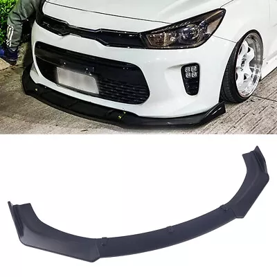 For Mitsubishi Eclipse Front Bumper Lip Splitter Kit Chin Spoiler Matte Black • $38.56