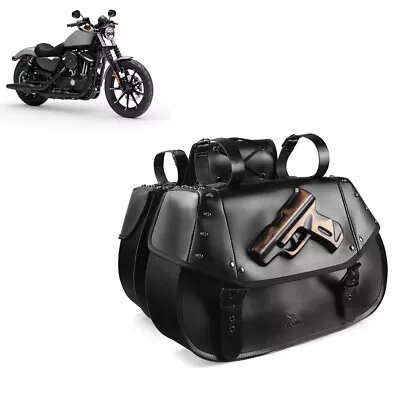 Motor Bag Tool Side Bag Storage Luggage Fits For Harley Softail VROD • $75.17