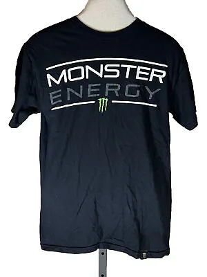 MONSTER Energy Drink T Shirt Adult Small Black Short Sleeve S Sm • $13.47