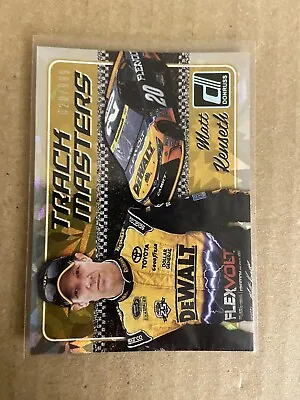 2017 Panini Donruss NASCAR Track Masters Cracked Ice /999 Matt Kenseth #TM5 HOF • $1.99