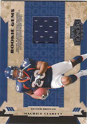 2005 Playoff Honors Rookie Gems Jersey RC Maurice Clarett Ohio State 591/750 • $4.60