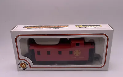 Vintage Bachmann Santa Fe ATSF 999628 Car Train Red Caboose HO Scale NEW • $24.50