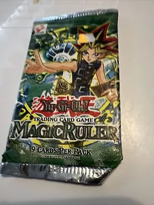 Yu-Gi-Oh 1996 Edition Magic Ruler Spell Ruler Booster Pack - New Rip Bottom • $35