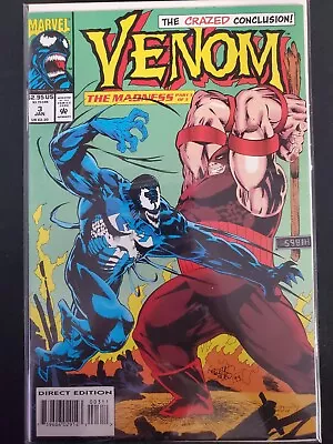 Venom The Madness #3 Marvel 1994 VF+ Comics Book • $2.69