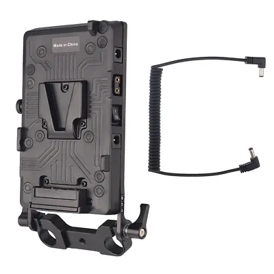 V-mount BP Battery Plate Power Supply Adapter With D-Tap 15mm Rod Clamp For Sony • $75.99