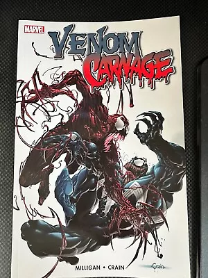 Venom Vs Carnage Complete Marvel TPB BRAND NEW Milligan & Crain Spider-Man RARE • $0.99