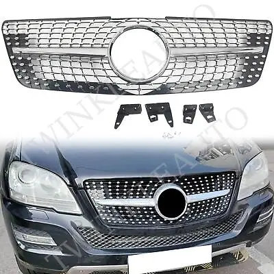 New Front Radiator Grille For Benz ML Class W164 ML350 ML500 ML63AMG 2009-2012 • $124.51