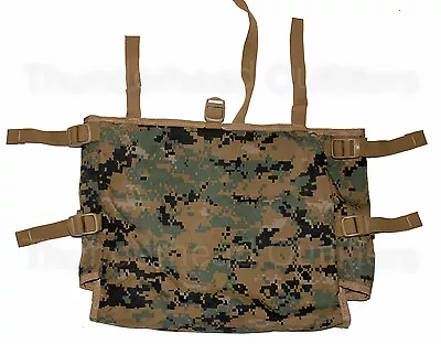 USMC ILBE MarPat Radio Pouch Utility Pouch Gen 2 Tan Straps To Main Pack EXC • $2.62