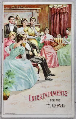 Original Victorian Advertising Estey Organs Entertainments For The Home Booklet • $24.99