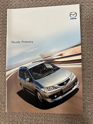 Mazda Premacy 27-page Glossy Sales Brochure - Oct 2002 • $7.45