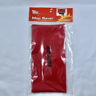 Rod Saver MS Map Saver Bag Red  Water Proof Hook & Loop Closure • $4.99