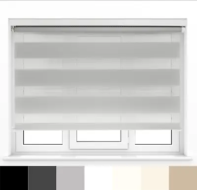 Day And Night Roller Blinds Zebra Effect • £33.99