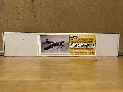 Vintage Dare Design P-51 Mustang Balsa Wood Model Airplane Kit New Complete • $79.99