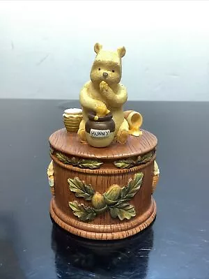 Disney Classic Winnie The Pooh Border Fine Arts Rare A2422 Pooh With Hunny Pot • $43.46