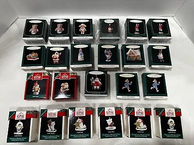 1990-98 Hallmark Mixed Lot Of 22 Miniature Ornaments NIB L👀k🔥🔥 • $33