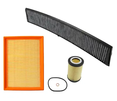 Air Filter Oil Filter AC Cabin Filter Carbon Kit For BMW E46 325Ci 330Ci 2006 • $48.73